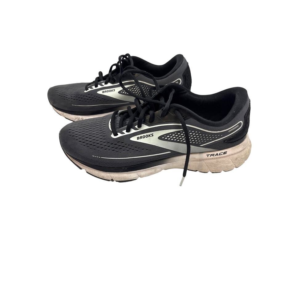 Brooks Trace 2 Women’s Size 11 D Wide Black Gray Running Shoes 1203751D016
